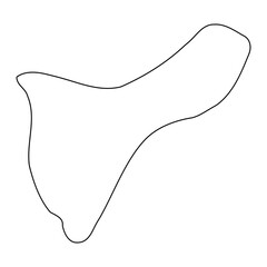 Butaleja District map, administrative division of Uganda. Vector illustration.