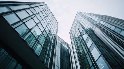 Sleek Modern Architecture Building Showcasing Innovative Design and Stylish Elements, Blending Functionality and Aesthetics in Urban Landscapes