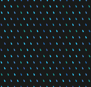 rain pattern drop water black background
