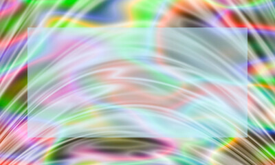 Elevate your projects with this stunning multicolored abstract background. Reinbow folds.Border