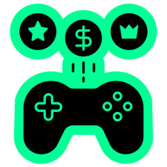 Gamification Icon, Symbol, improvement, school