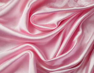 Obraz premium pink silk fabric background texture