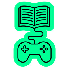 Gamification Icon, Symbol, improvement, school