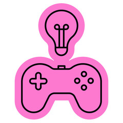 Gamification Icon, Symbol, improvement, school