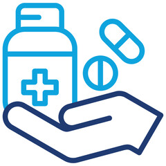 Obraz premium Medicine Icon