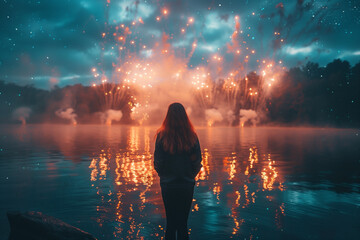 Fireworks by the Water