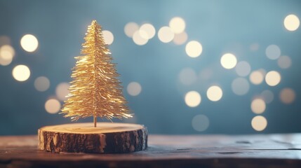The Golden Christmas Tree