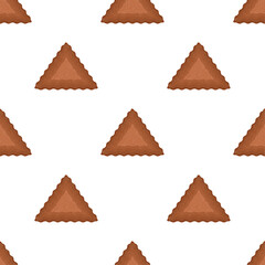 Pattern homemade cookie different taste in pastry biscuit