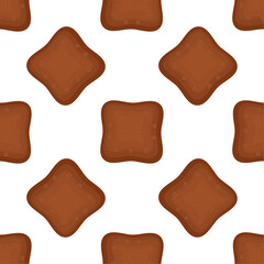 Pattern homemade cookie different taste in pastry biscuit