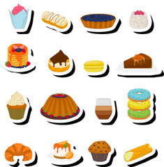 Illustration on theme fresh sweet tasty collection of consisting various ingredients