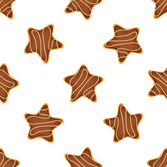Pattern homemade cookie different taste in pastry biscuit