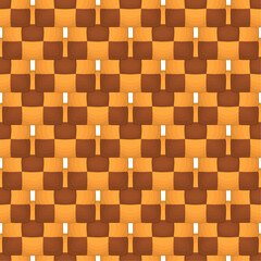 Pattern homemade cookie different taste in pastry biscuit