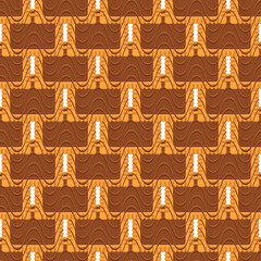 Fototapeta premium Pattern homemade cookie different taste in pastry biscuit