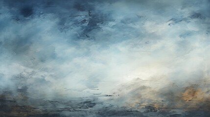 Textured blue and grey abstract background with distressed paint strokes.