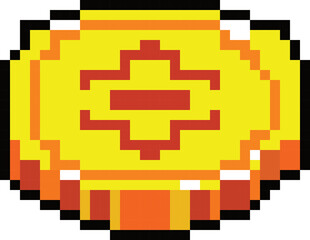 Pixel Gold Coin