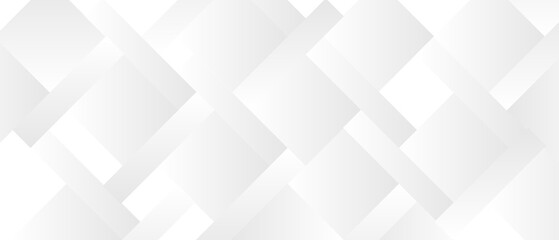 White gradient abstract polygon pattern on gray background