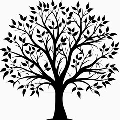 serviceberry-tree-silhouette