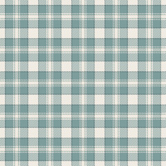Minimal texture plaid background, expensive check tartan fabric. Skill seamless pattern textile vector in pastel and white colors.
