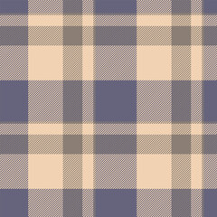 Sensual background pattern check, line fabric textile texture. Clothing plaid tartan seamless vector in pastel and light colors.