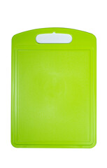 Chopping plastic cutting board on white background. cutting board utensil