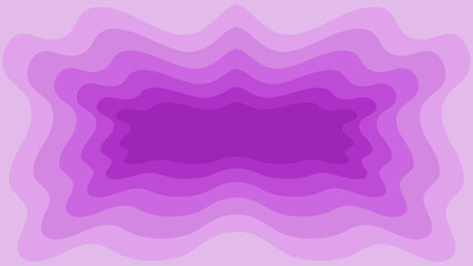 violet abstract background with waves papercut pattern