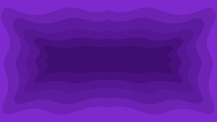 purple background with waves papercut pattern