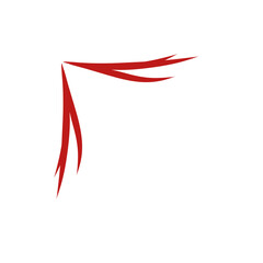 Chinese frame corner ornament vector