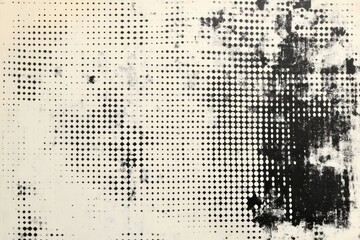Abstract dotted background and texture. Generative AI.