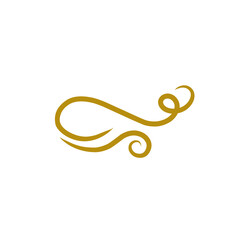 ornament swirl line victorian