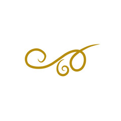 ornament swirl line victorian