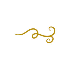 ornament swirl line victorian