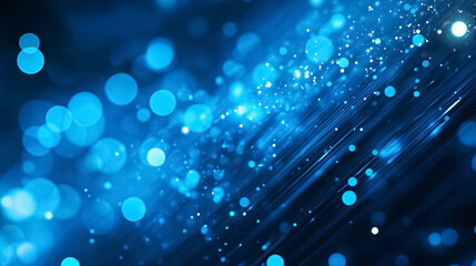 Blue Blurred Background Motion Gradient Light Abstract Motion Glow: An abstract background featuring a blurred blue gradient with light motion effects, creating a dynamic and modern look.