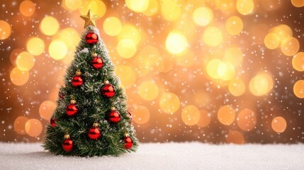 Obraz premium The Festive Christmas Tree