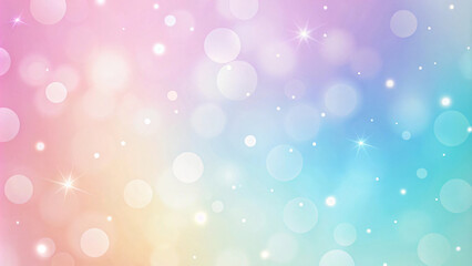 Abstract bokeh background with vibrant hues and soft focus