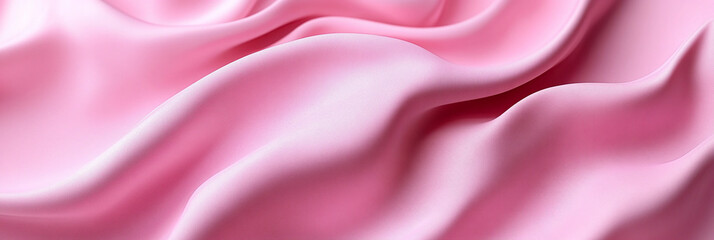 Obraz premium Pink color linen fabric texture material image 