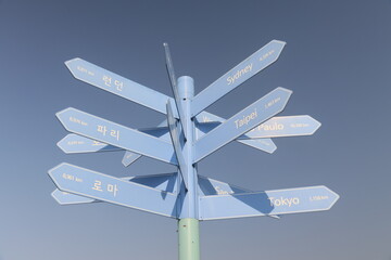 sign post