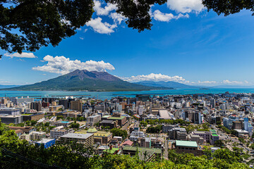 Obraz premium 桜島