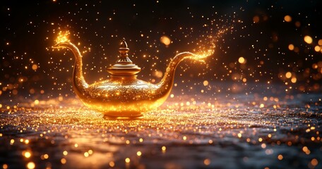 Enchanted Aladdin's Lamp, Magical Scene