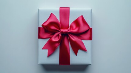 The Beautiful Gift with Ribbon