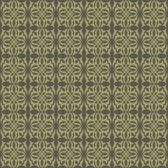 Floral Pattern Talavera Style Design. Tile Pattern