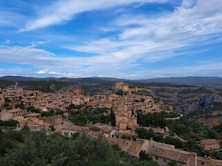 Obraz premium Alquezar, Huesca, España