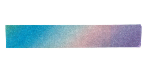 Obraz premium Gradient washi tape png, collage element