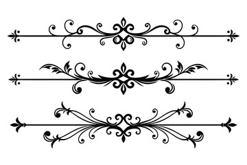 Intricate Flourish Borders