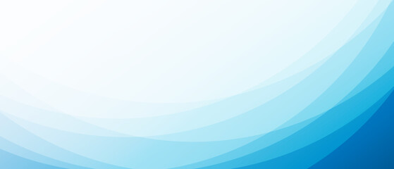  Blue curved abstract background 