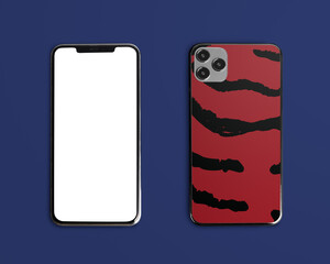 Phone screen png mockup, Chinese New Year product