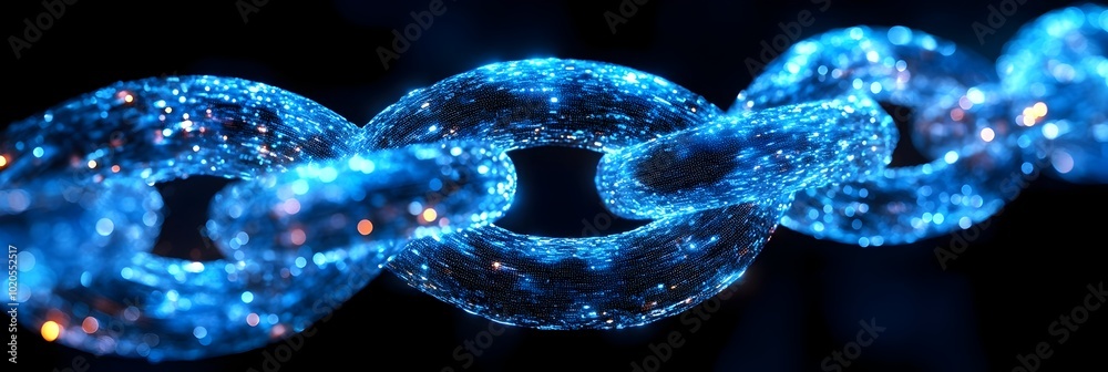 Poster communication industry leveraging blockchain technology for secure and decentralized digital transfo