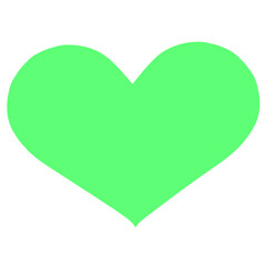 heart, icon, sign, Green heart isolated, heart of color, heart sign, heart isolated on white, green heart, green, green heart illustration, heart on white, heart sticker, heart icon, heart png, png
