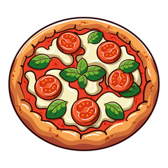 Margherita Pizza Recipe: Classic Italian Pizza with Mozzarella, Tomatoes, and Basil | Easy Homemade Pizza Recipe | Delicious Thin Crust Margherita for a Perfect Italian Meal