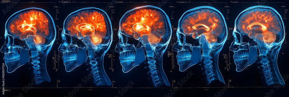 Poster Cross-Sectional Brain Imaging for Medical and Neuroscience Research:Advanced Neuroimaging Techniques Providing Detailed Visualization and Analysis of Brain Structure and Function.