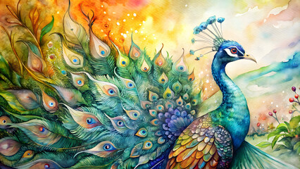 Fototapeta premium peacock